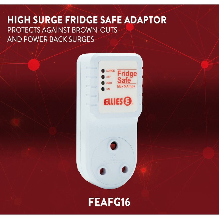 Ellies High Surge Fridge Safe Adaptor