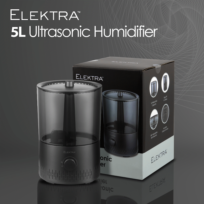 Elektra 5L Ultrasonic Humidifier
