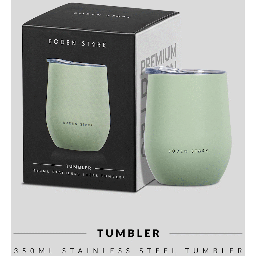 Boden Stark Tumbler 350ml Green