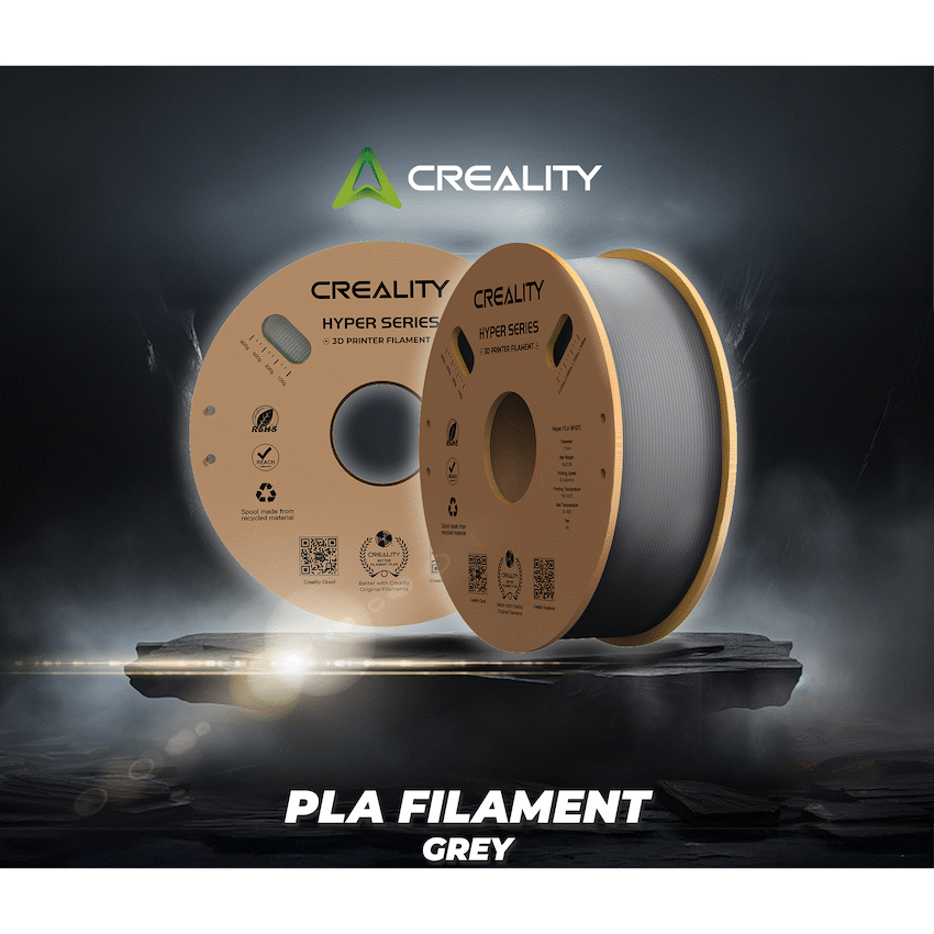 Creality Hyper PLA High-Speed Grey Filament 1kg