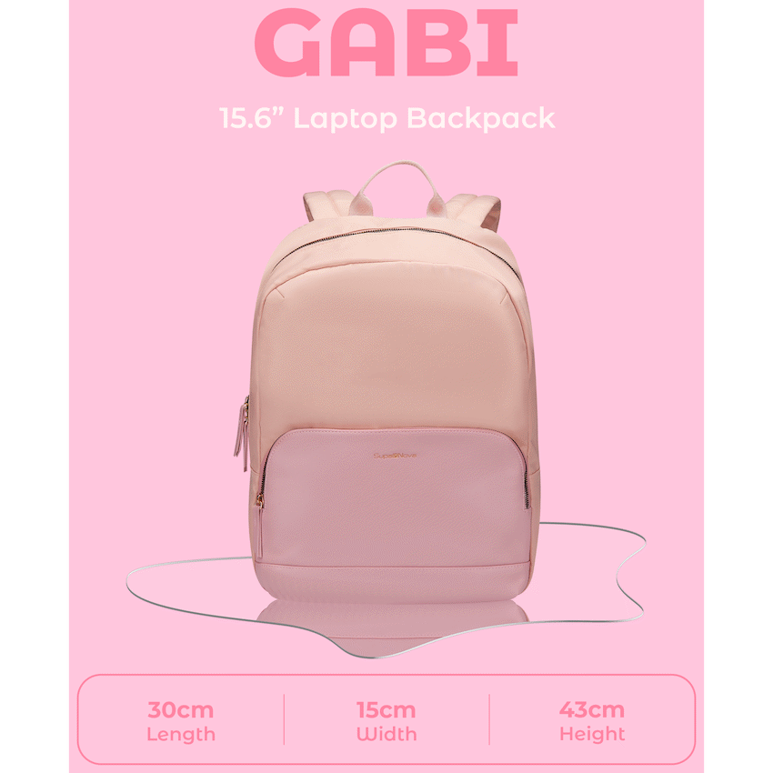SupaNova Gabi 15.6" Laptop Backpack - Pink