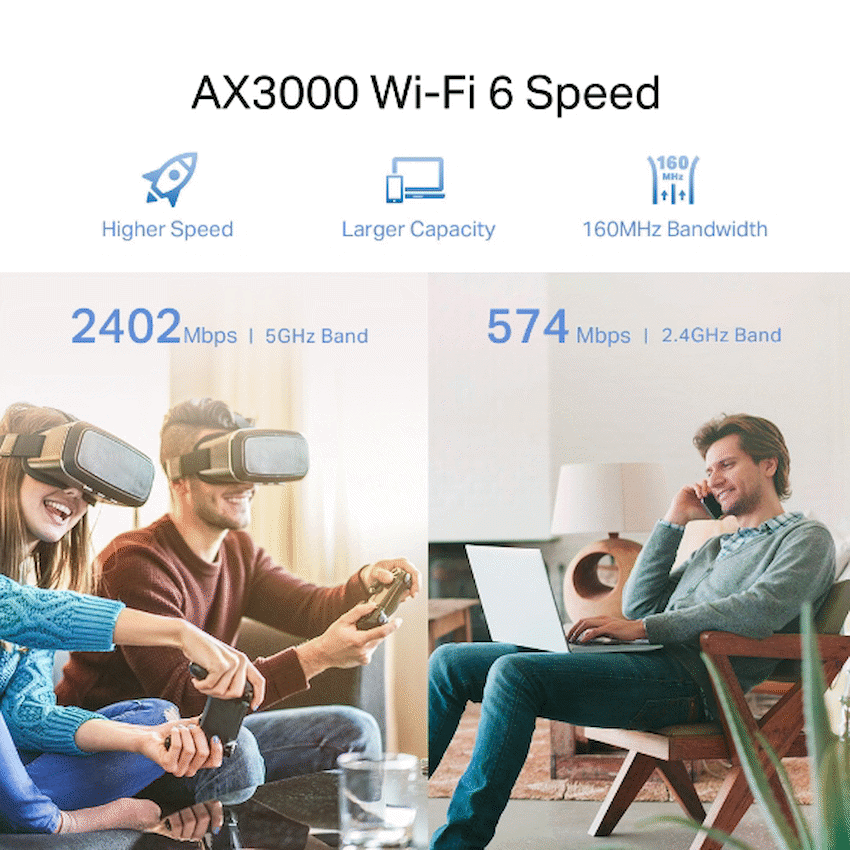 TP-Link RE705X AX1800 Wi-Fi 6 Range Extender