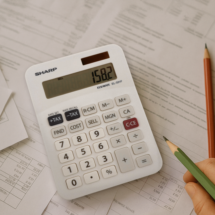 Sharp EL331F Calculator