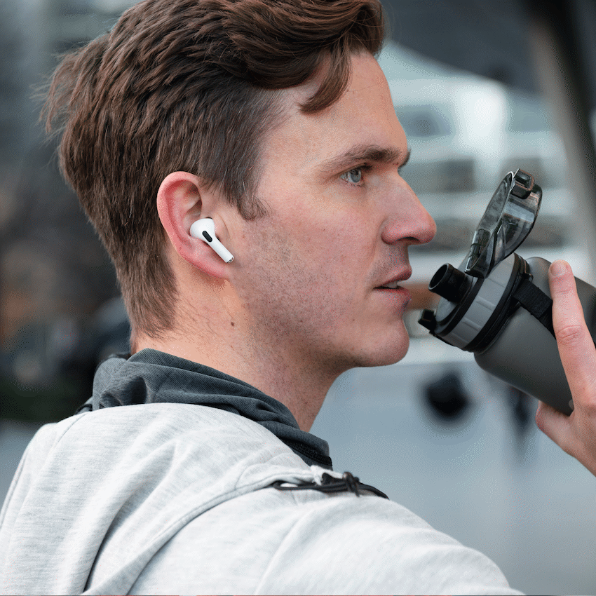 Amplify Note X 3 Series TWS Earphones - White Case + Black Cover