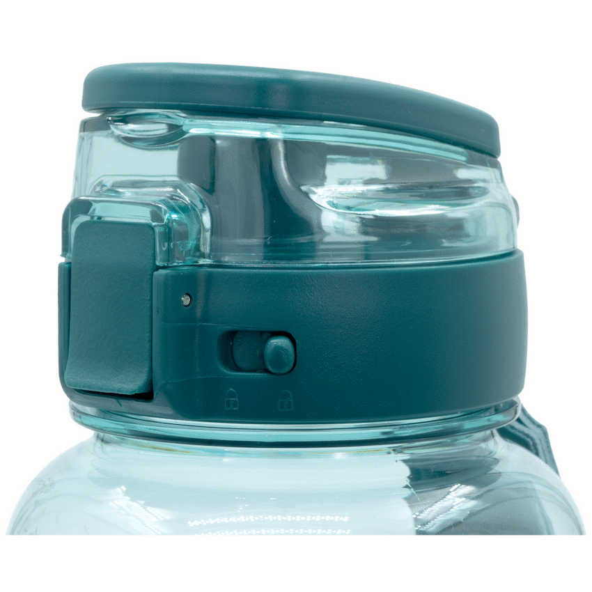 Snappy Tritan Bottle with straw 1lt Teal ( Order in Qty of 6)