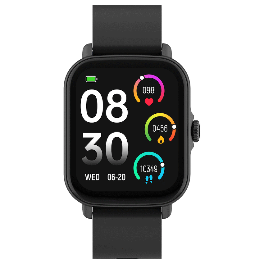 Volkano Active Tech Serene series Watch with heart rate monitor - Black