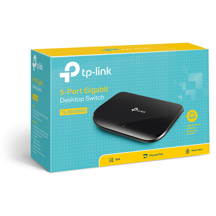 TP-Link TL-SG1005D 5-Port Gigabit Desktop Switch