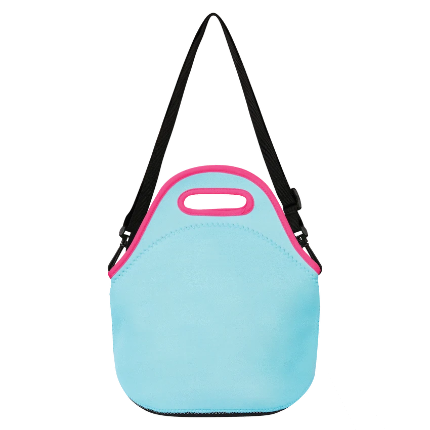 Quest Neoprene Lunch Bag - Unicorn - Blue/Pink