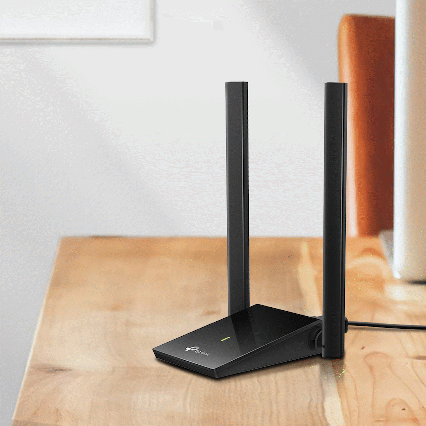 TP-Link Archer T4U Plus AC1300 Dual Antennas High-Gain Wireless USB Adapter
