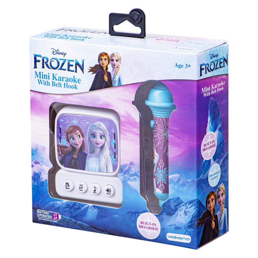 Disney Frozen Mini Karaoke Machine with Belt Hook
