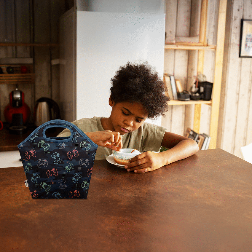 Quest Gamer Lunch Bag Navy