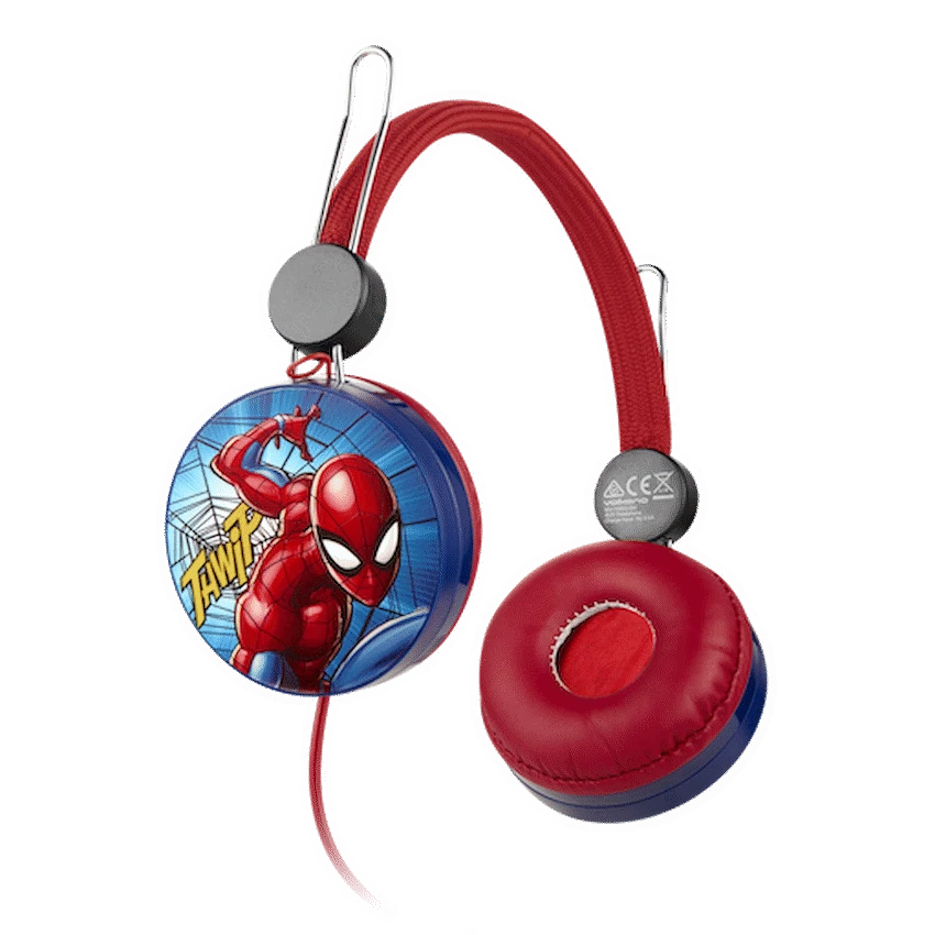 Marvel Spider-Man Auxiliary Headphone with Stickers