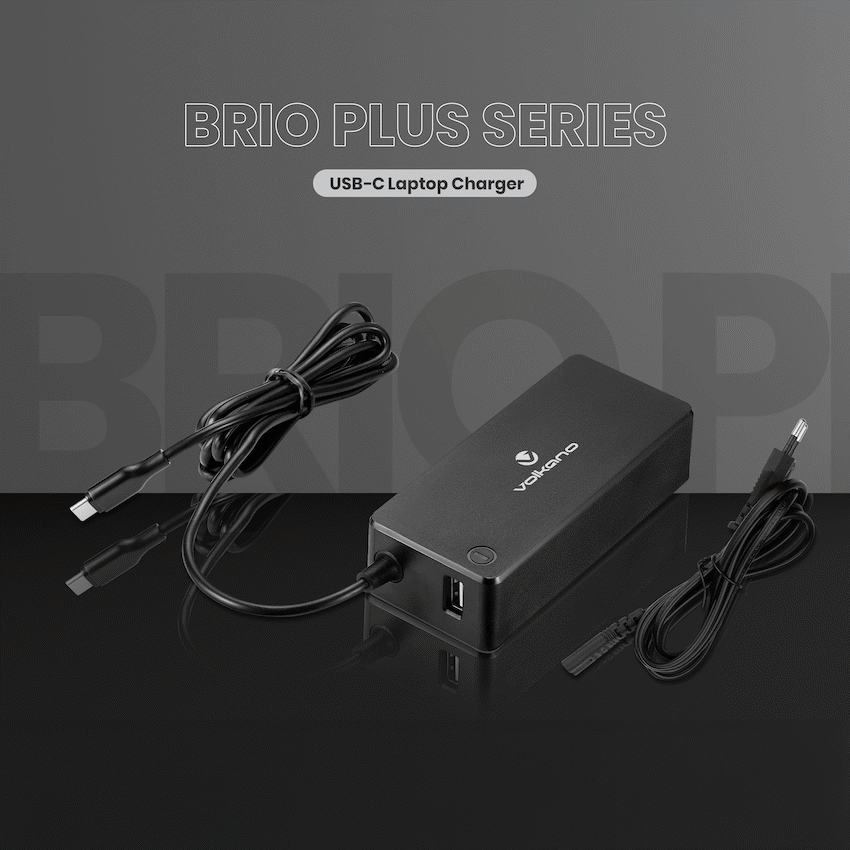 Volkano Brio Plus Series USB-C 65w Laptop Charger