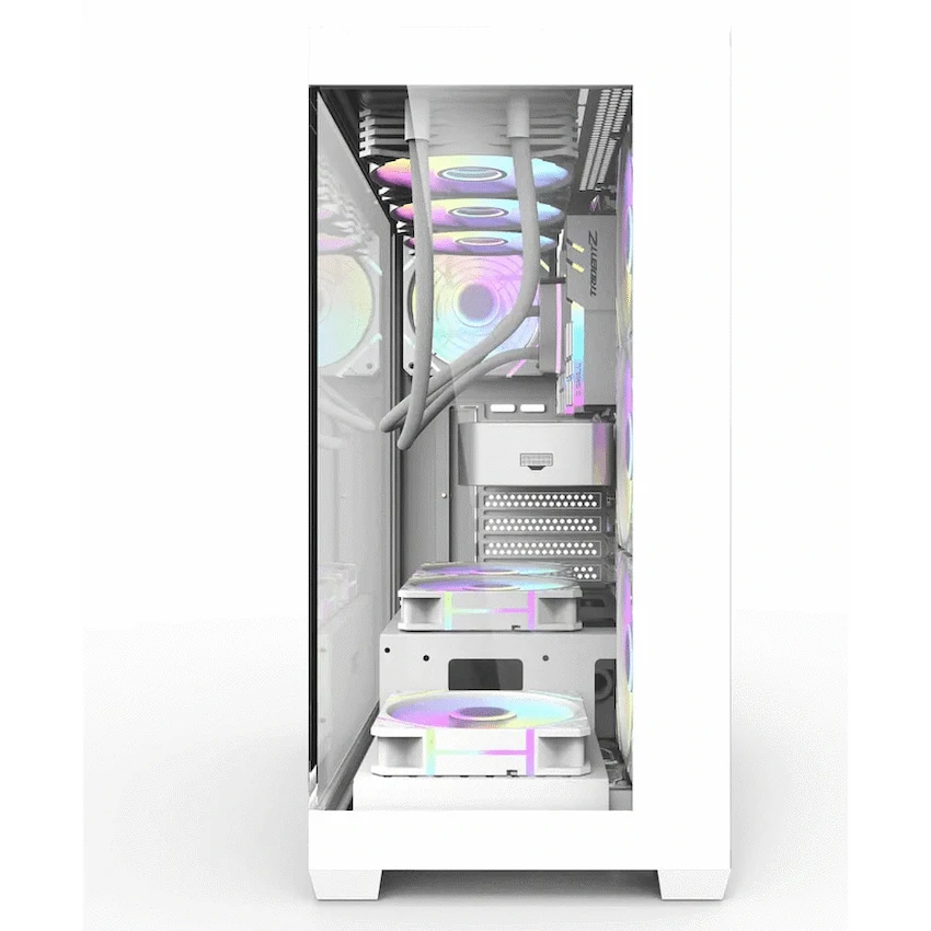 darkFlash DS900 ATX Computer Case - White