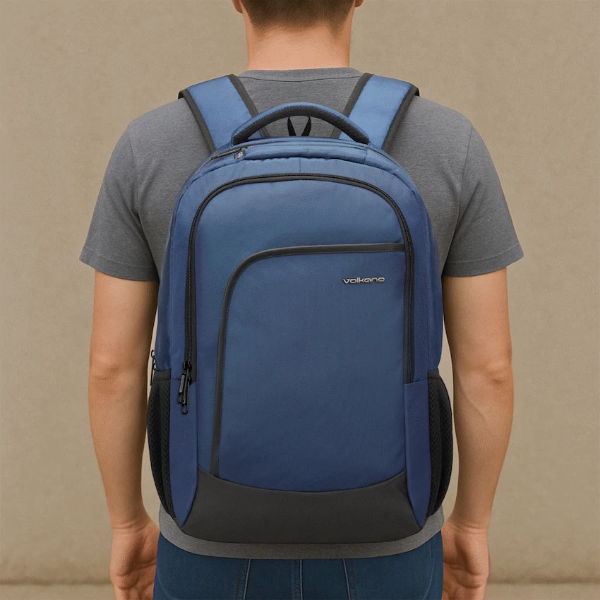 Volkano Nano 15.6" Laptop Backpack - Navy