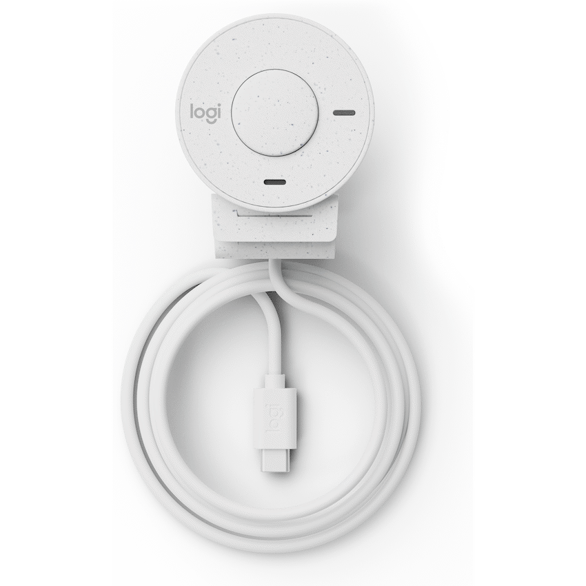 Logitech(R) Brio 300 Full HD Webcam - Off-White