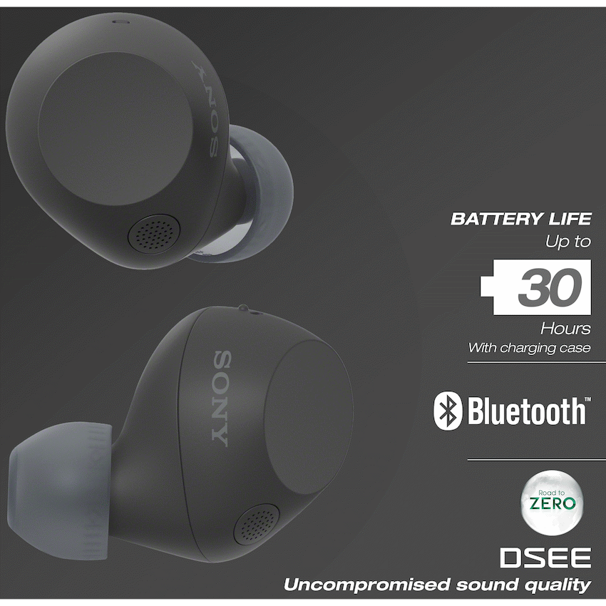 Sony WF-C710N True Wireless Earbuds (Black)