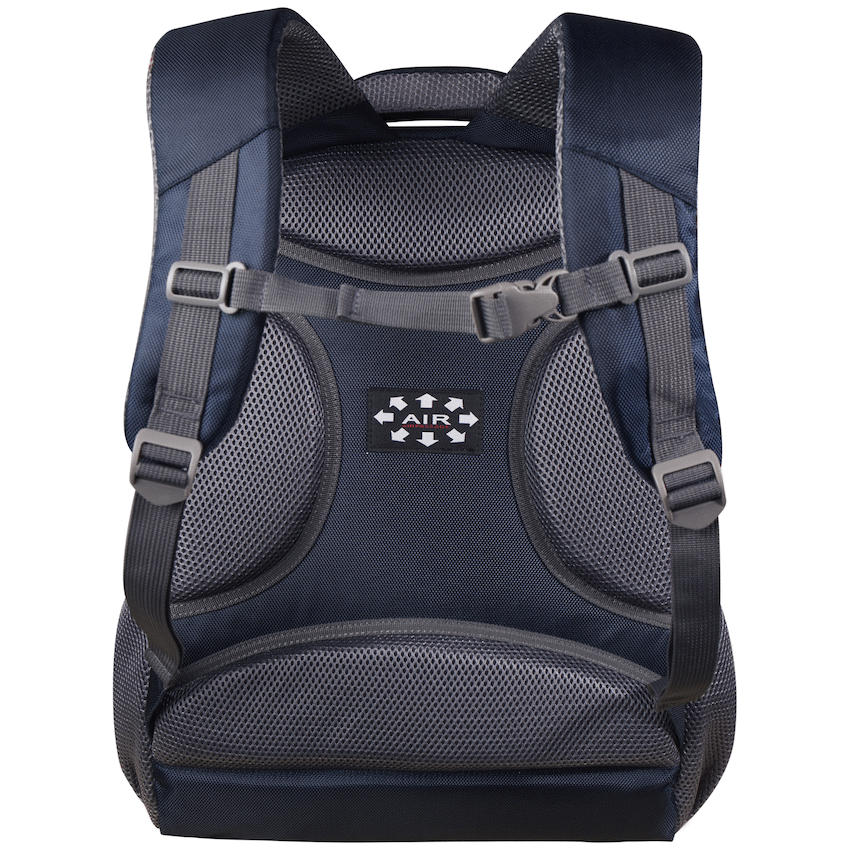 Volkano Orthopaedic Backpack 27L - Navy/Grey