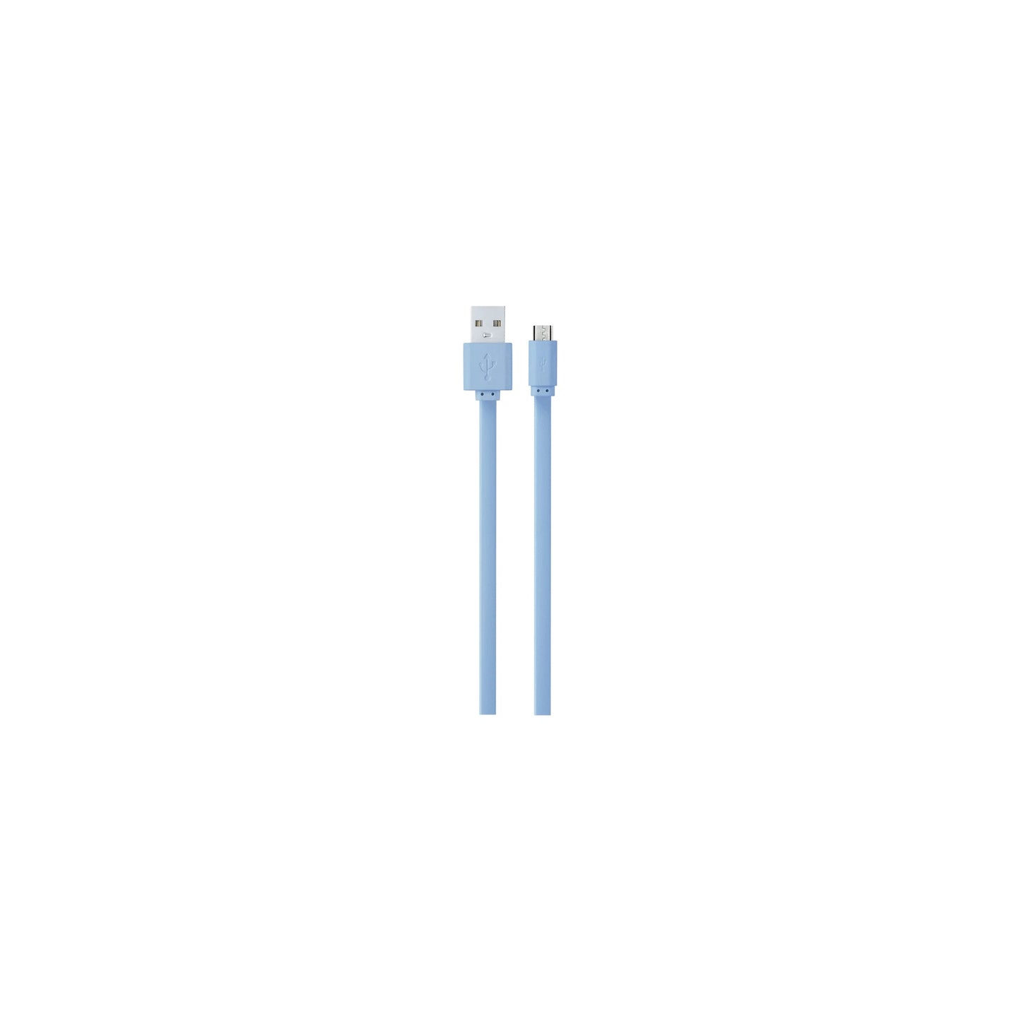Volkano Micro Usb Cable Slim Series Light Blue - Everyday Elektronics South Africa