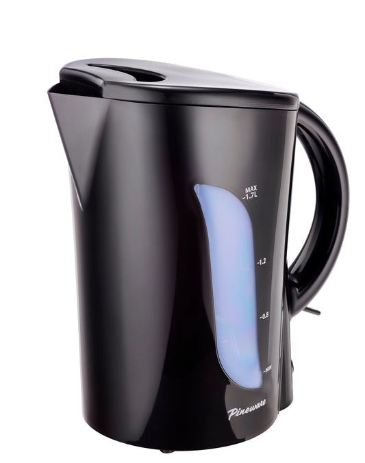 PPAK20 Pineware 1.7L Corded Kettle Black