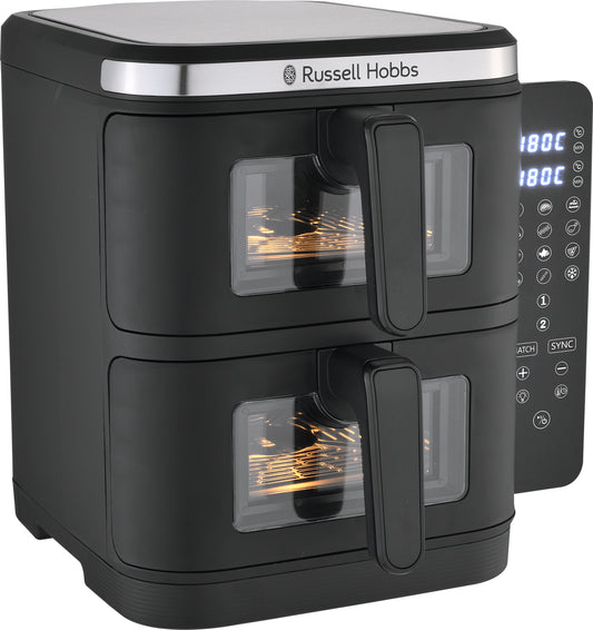 RUSSELL HOBBS 11L DUAL STACK DIGITAL AIR FRYER RHAF11DS