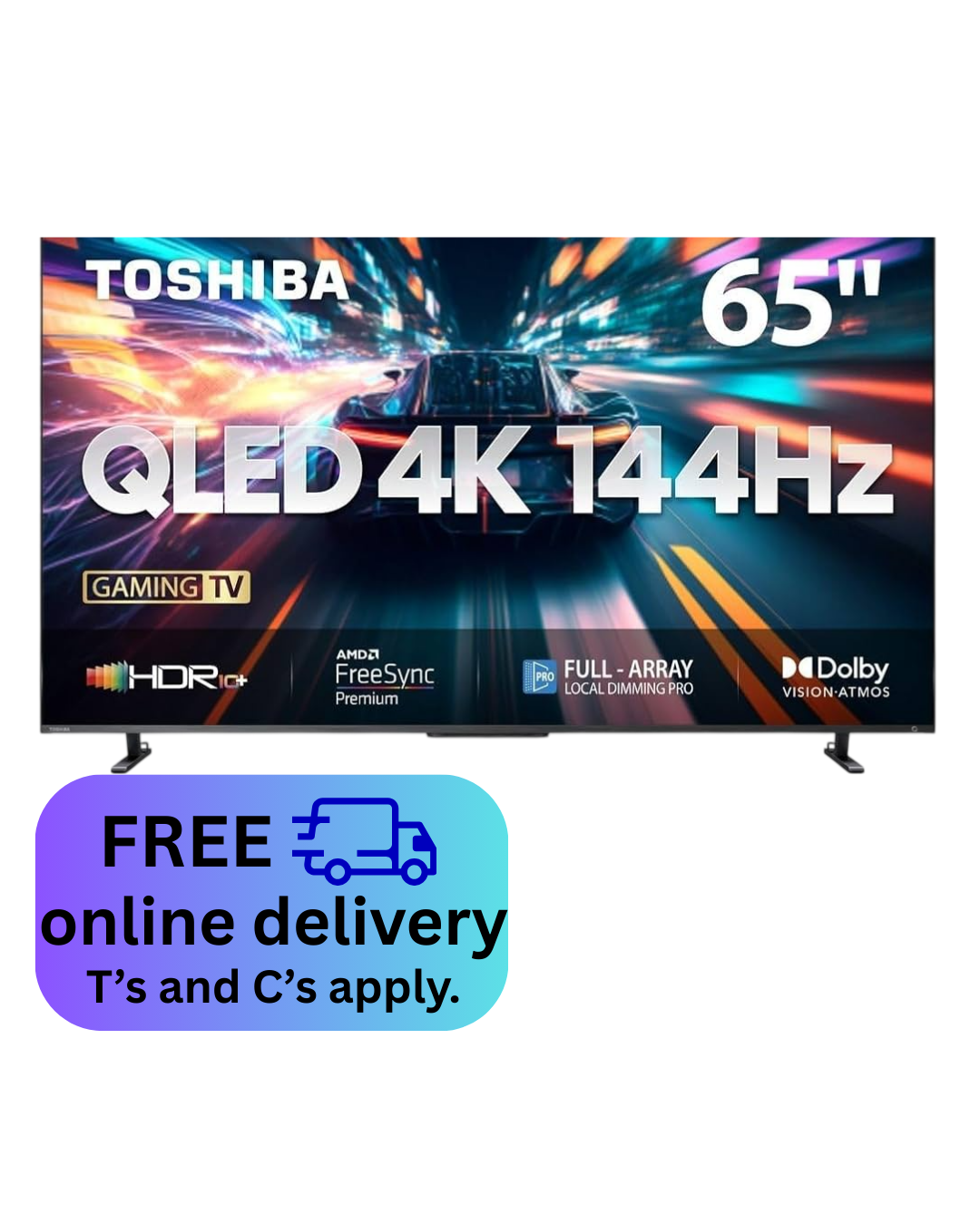 Toshiba 65Z670Mn 65" 4K Uhd 144Hz Gaming Smart Tv - Everyday Elektronics South Africa