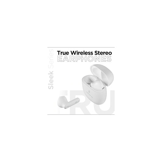 Volkano Sleek Series Tws Earphones White - Everyday Elektronics South Africa
