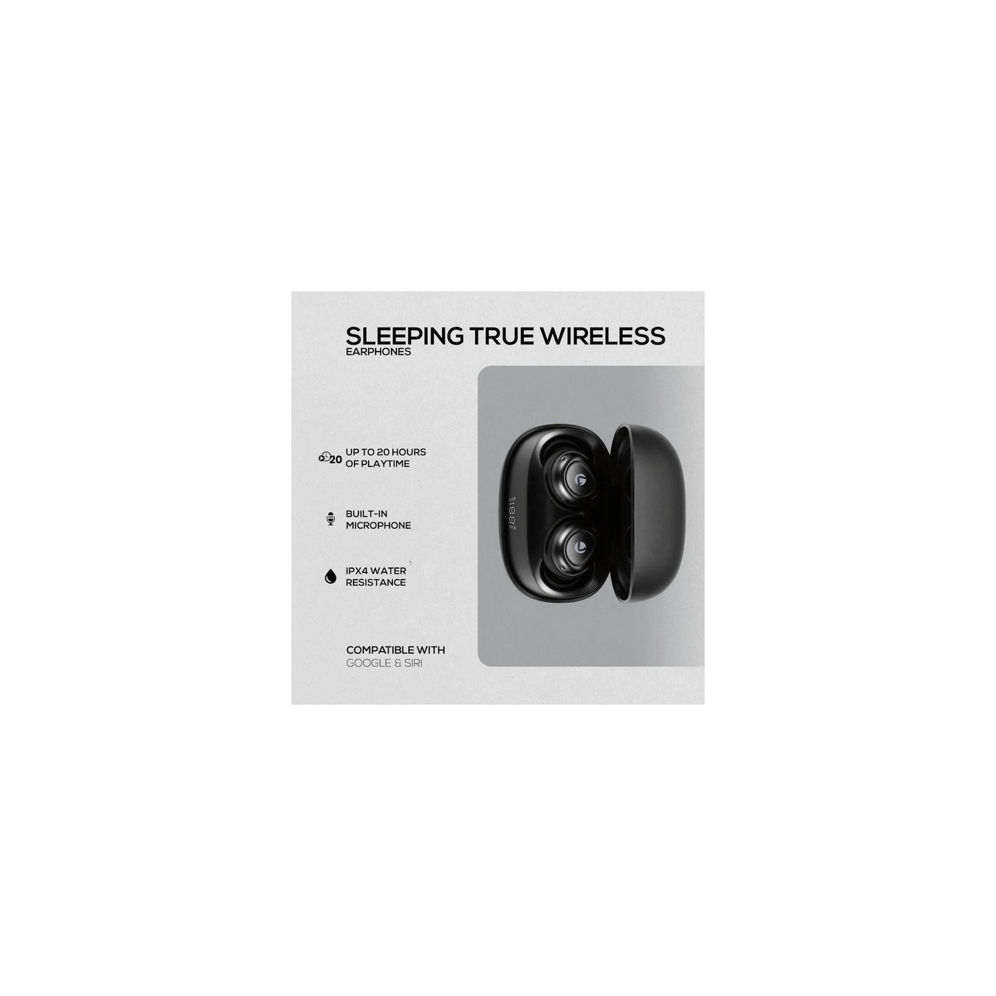 Volkano Aspen True Wireless Earphones Black - Everyday Elektronics South Africa