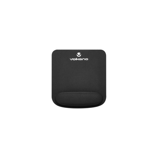 VOLKANO REST SERIES GEL MOUSEPAD BLACK