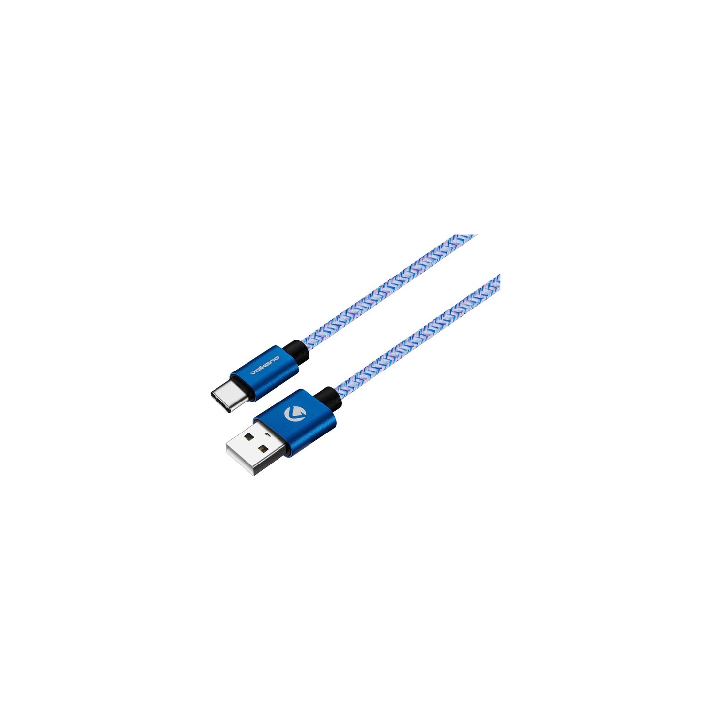 Volkano Fashion Series Micro Usb Cable 18M Sky Blue - Everyday Elektronics South Africa