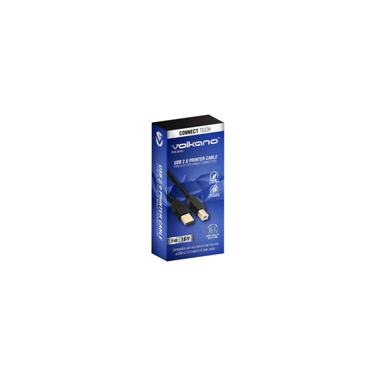 Volkano Print Series Usb Printer Cable 5M - Everyday Elektronics South Africa