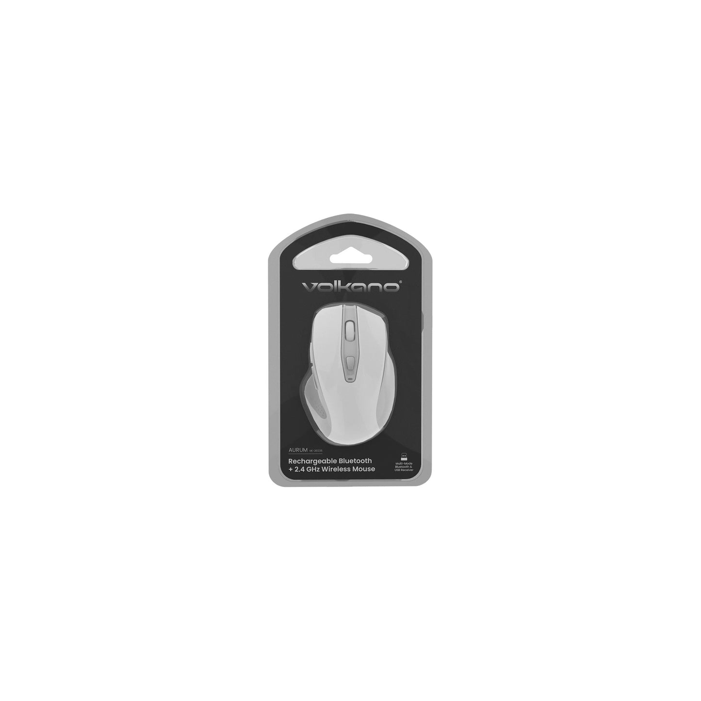 Volkano Aurum Series Bluetooth Wireless Mouse White - Everyday Elektronics South Africa