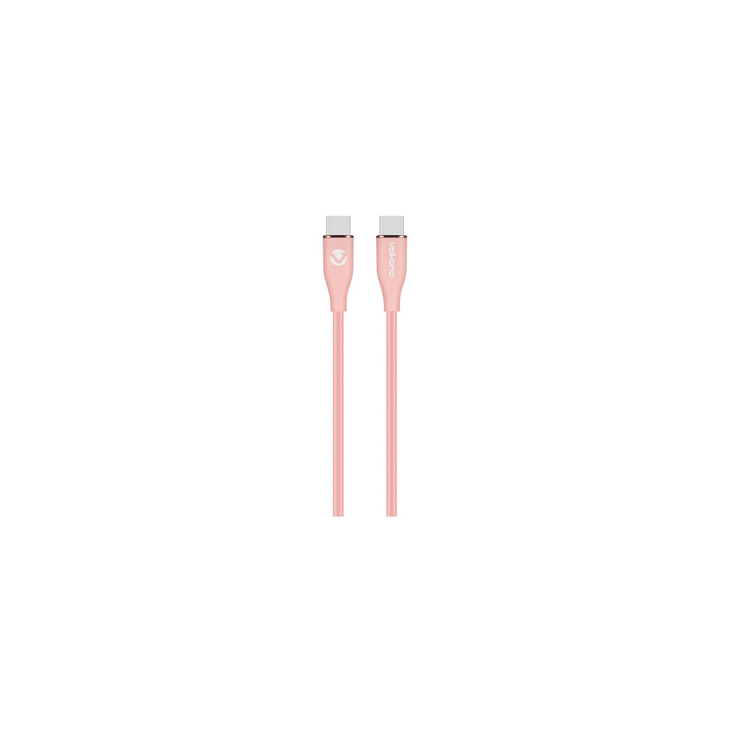 Volkano Flexi Series Type C To Type C 15M 60W Pink - Everyday Elektronics South Africa