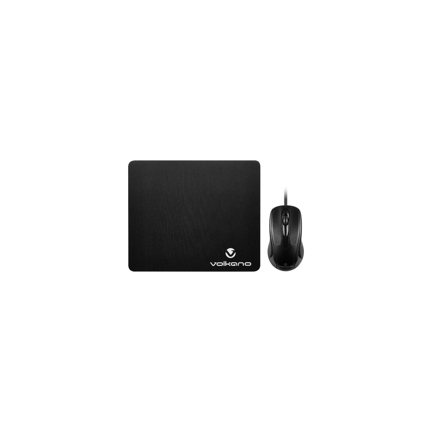 VOLKANO SLICK SERIES WIRED USB MOUSE WITH MOUSEPAD COMBO