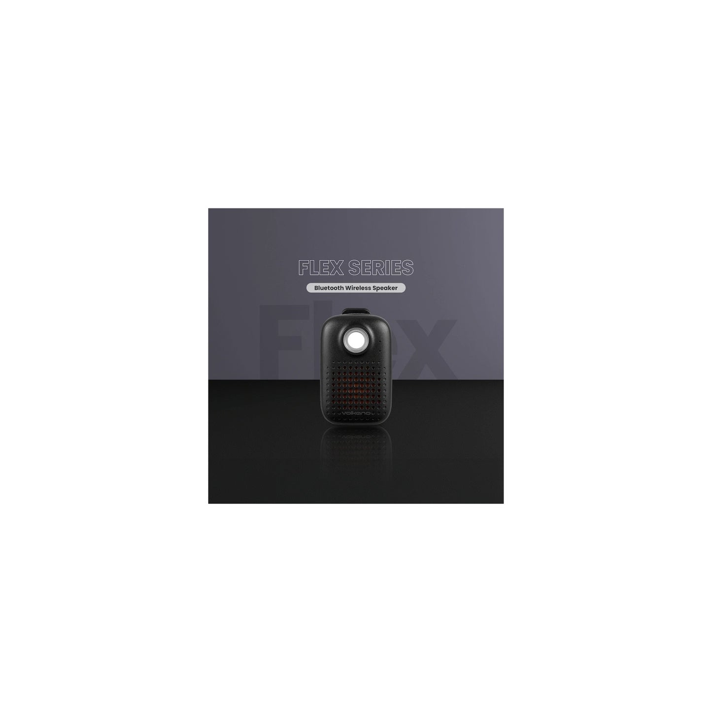 Volkano Flex Bluetooth Wireless Speaker Black - Everyday Elektronics South Africa