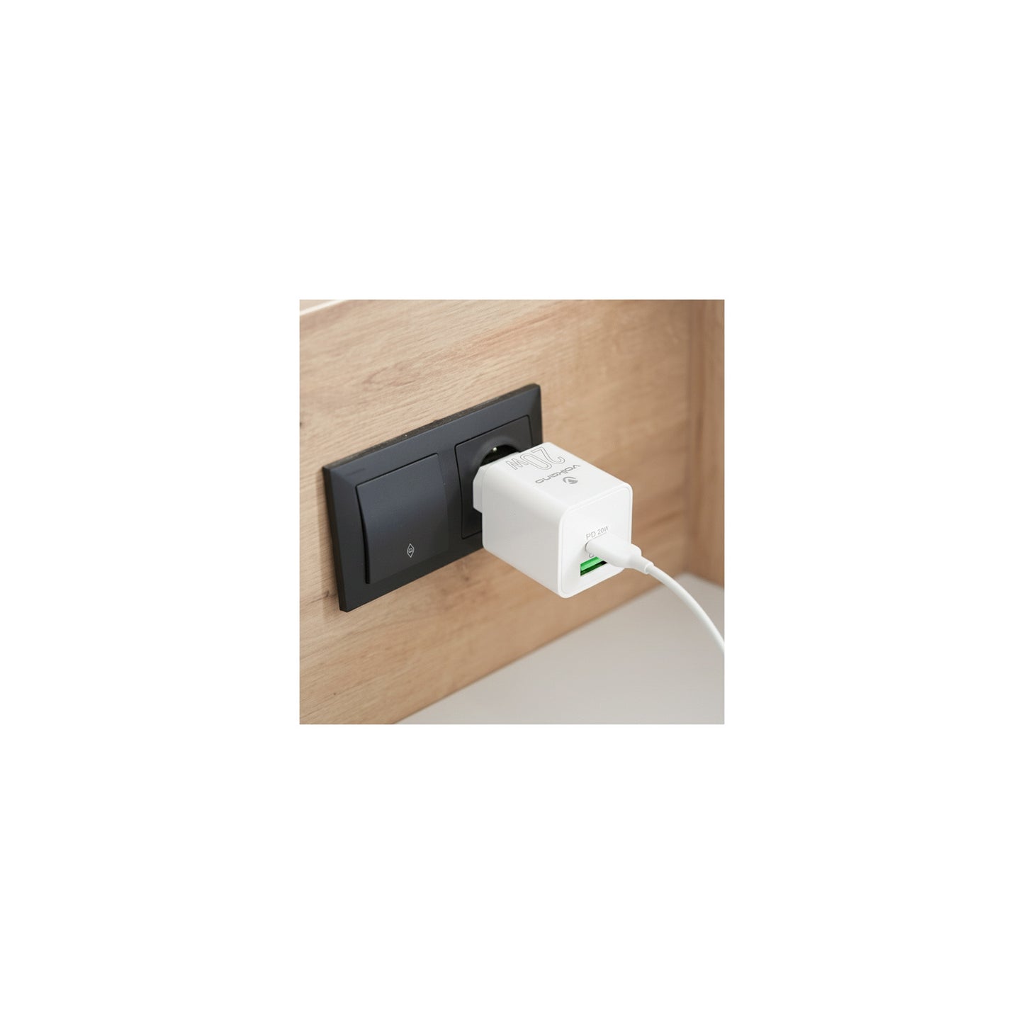 Volkano Dyna Duo 20W Pd Qc 30 Wall Charger - Everyday Elektronics South Africa