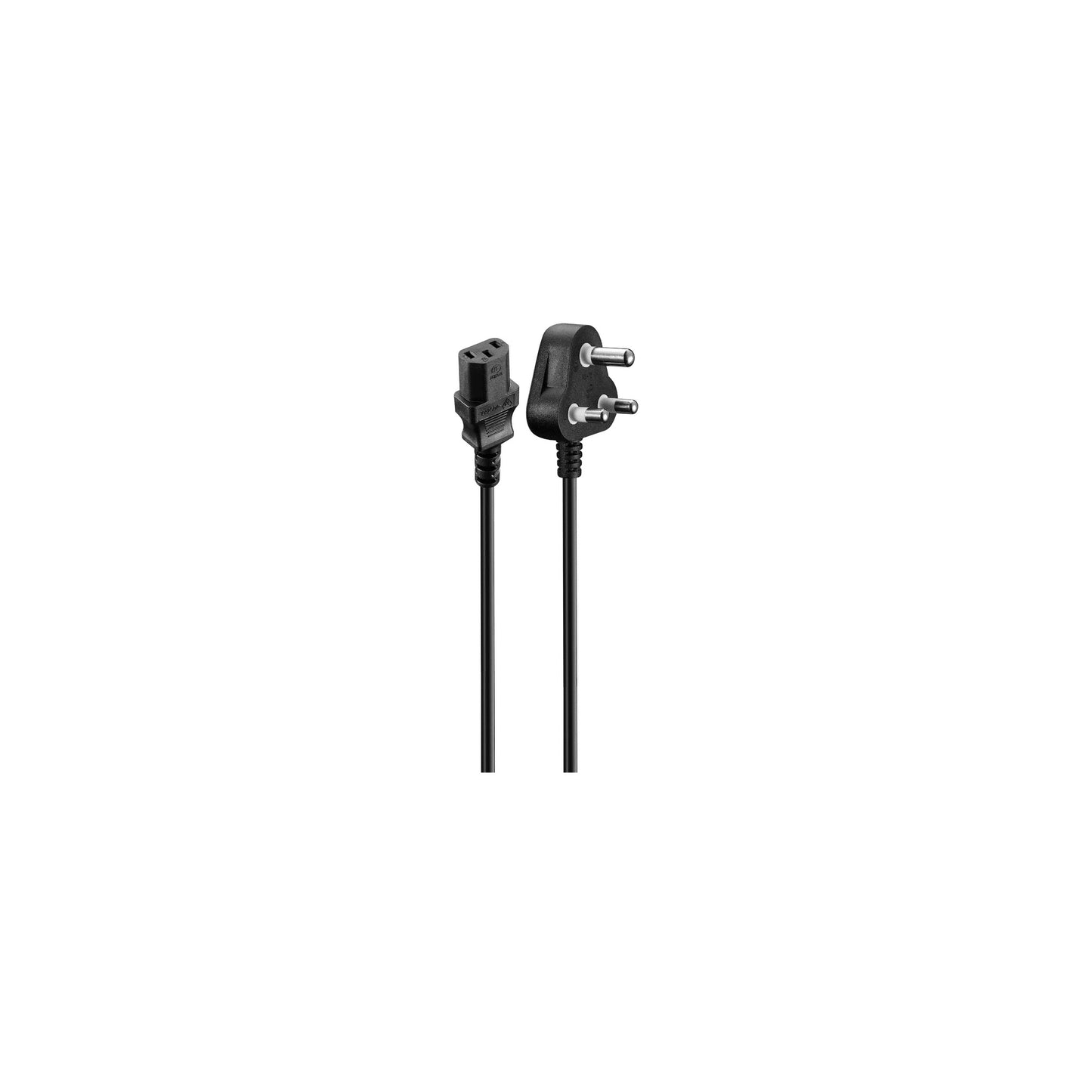 VOLKANO PRESTO SERIES POWER CABLE 3 PIN IEC TO TYPE M 18M 10A BLACK