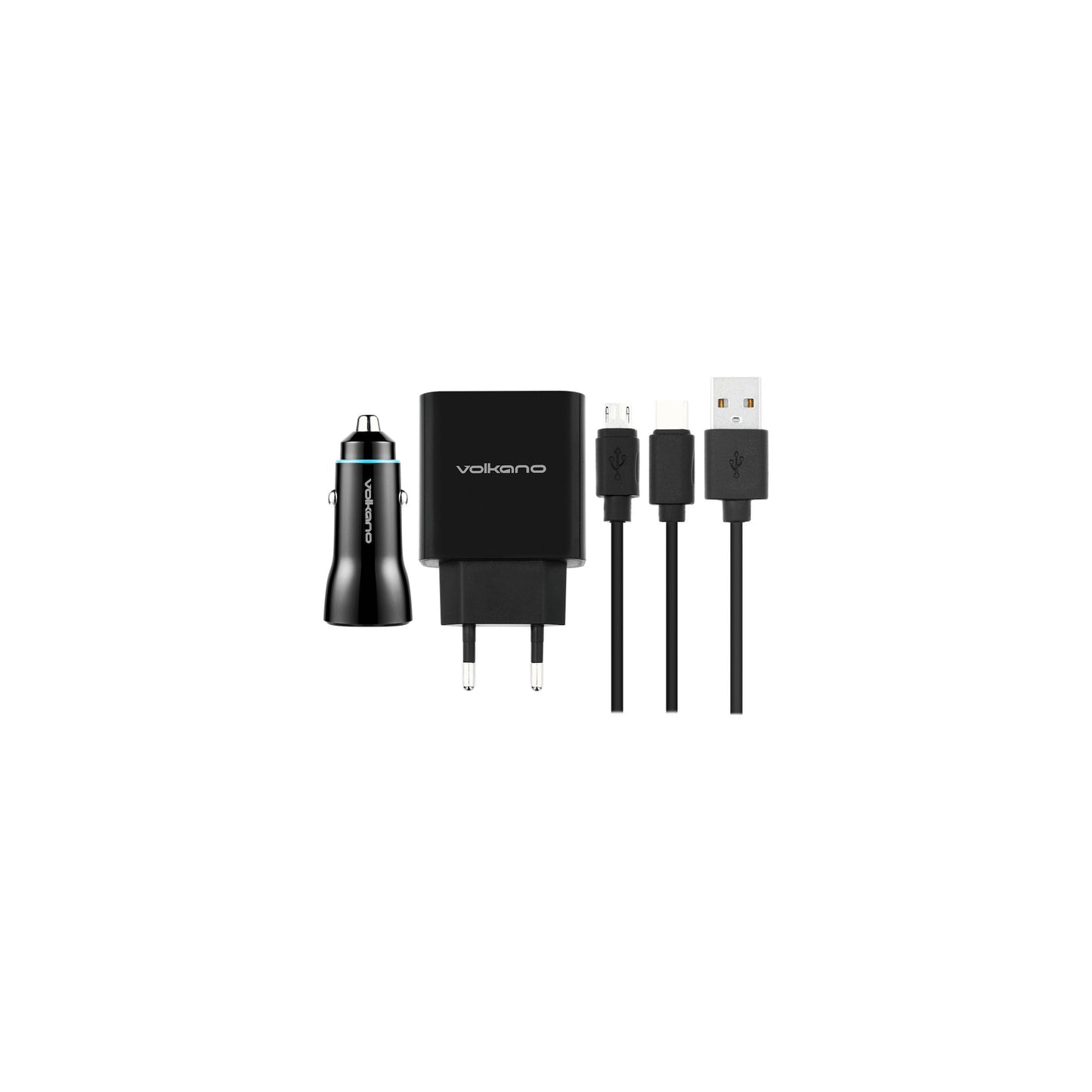 Volkano Cupla Series 31A Dual Output Charger Volkano Cruise Duo Series Car Charger - Everyday Elektronics South Africa