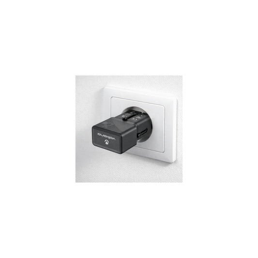 VOLKANO GLOBETROTTER SERIES 25W DUAL USB TYPE C MINI TRAVEL ADAPTOR