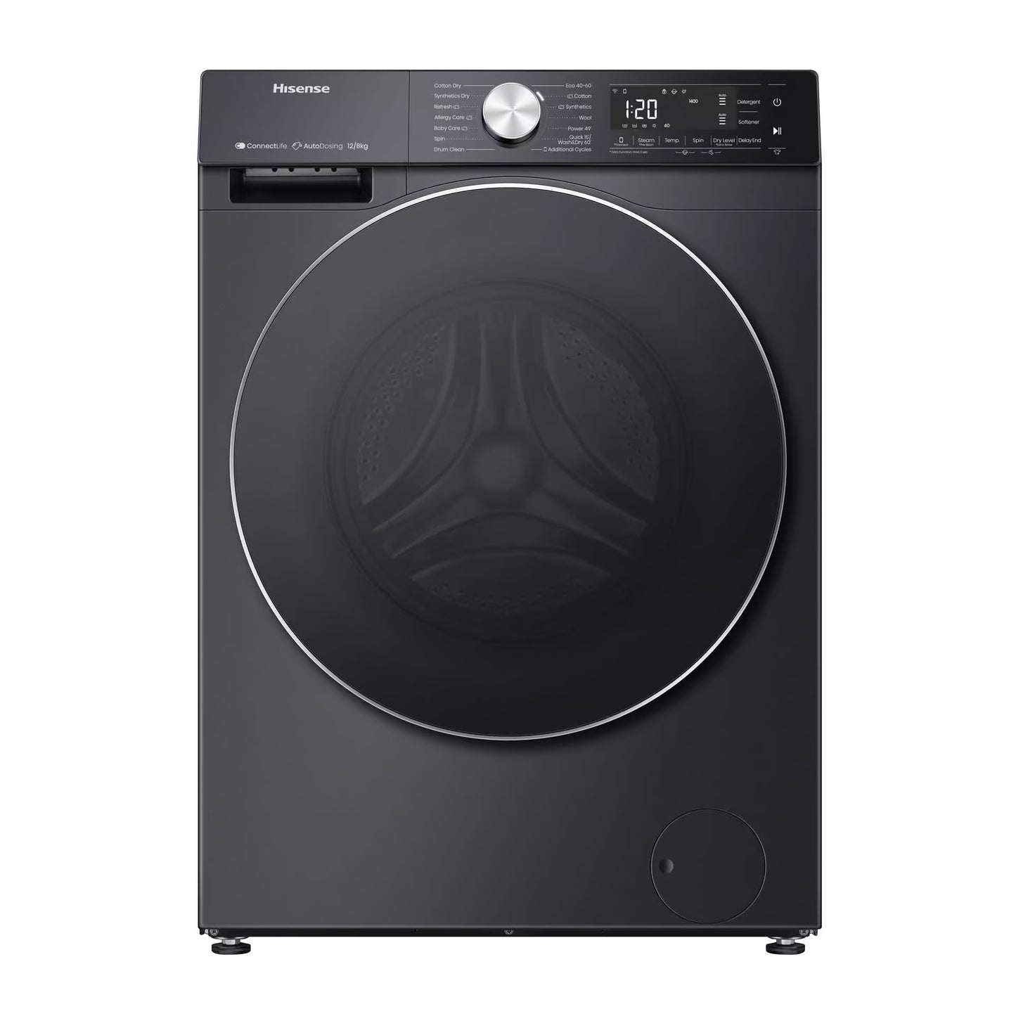 Hisense Wd5S1245Bb Front Loader Washer And Dryer - Everyday Elektronics South Africa