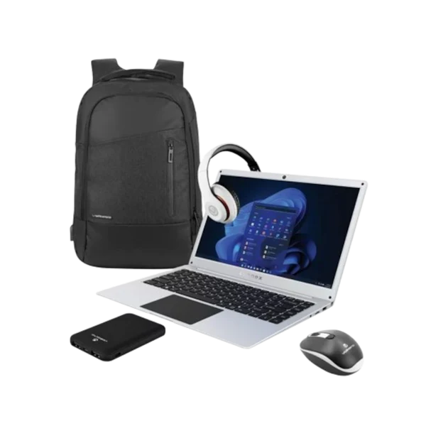 Connex 14 Celeron 4GB/128SSD W11H + (Bag, Mouse, Headset and keyboard Combo)