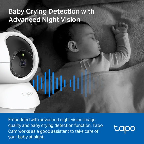 TP-Link Tapo C200P2 Pan/Tilt Home Security Wi-Fi Camera