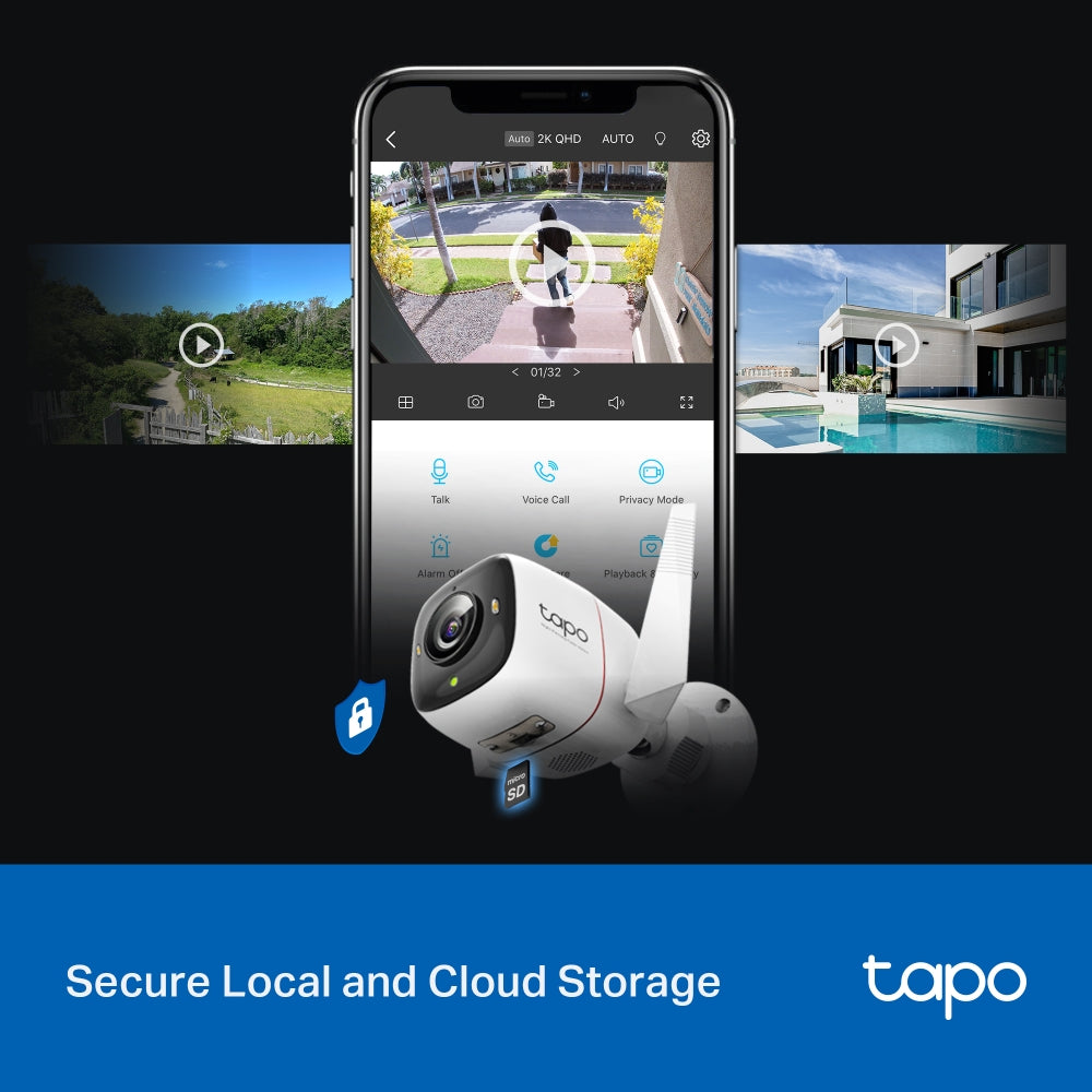 TP-Link Tapo C310P2 Outdoor Security Wi-Fi Camera