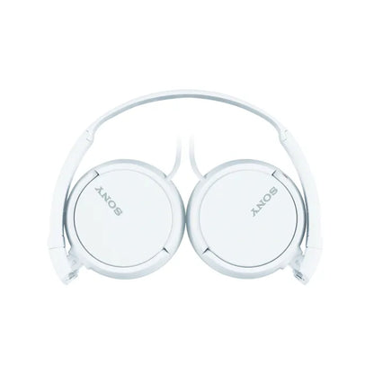 Sony MDR-ZX110 Foldable On-Ear Headphones - White