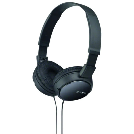 Sony MDR-ZX110 Foldable Headphones - Black
