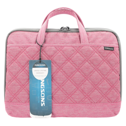 Kingsons 15.6" Ladies Bag Trace Series - Pink