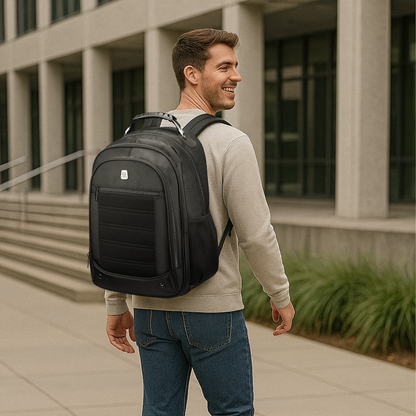 Volkano Captain 15.6" Laptop Backpack - Black