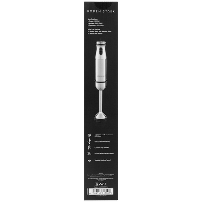 Boden Stark Stick Blender Silver