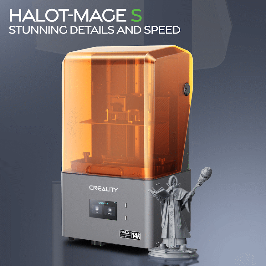 Creality Halot Mage S Resin 3D Printer 223x126x230