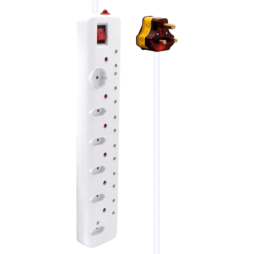 Ellies 12-Way High-Surge Multiplug 0.5m